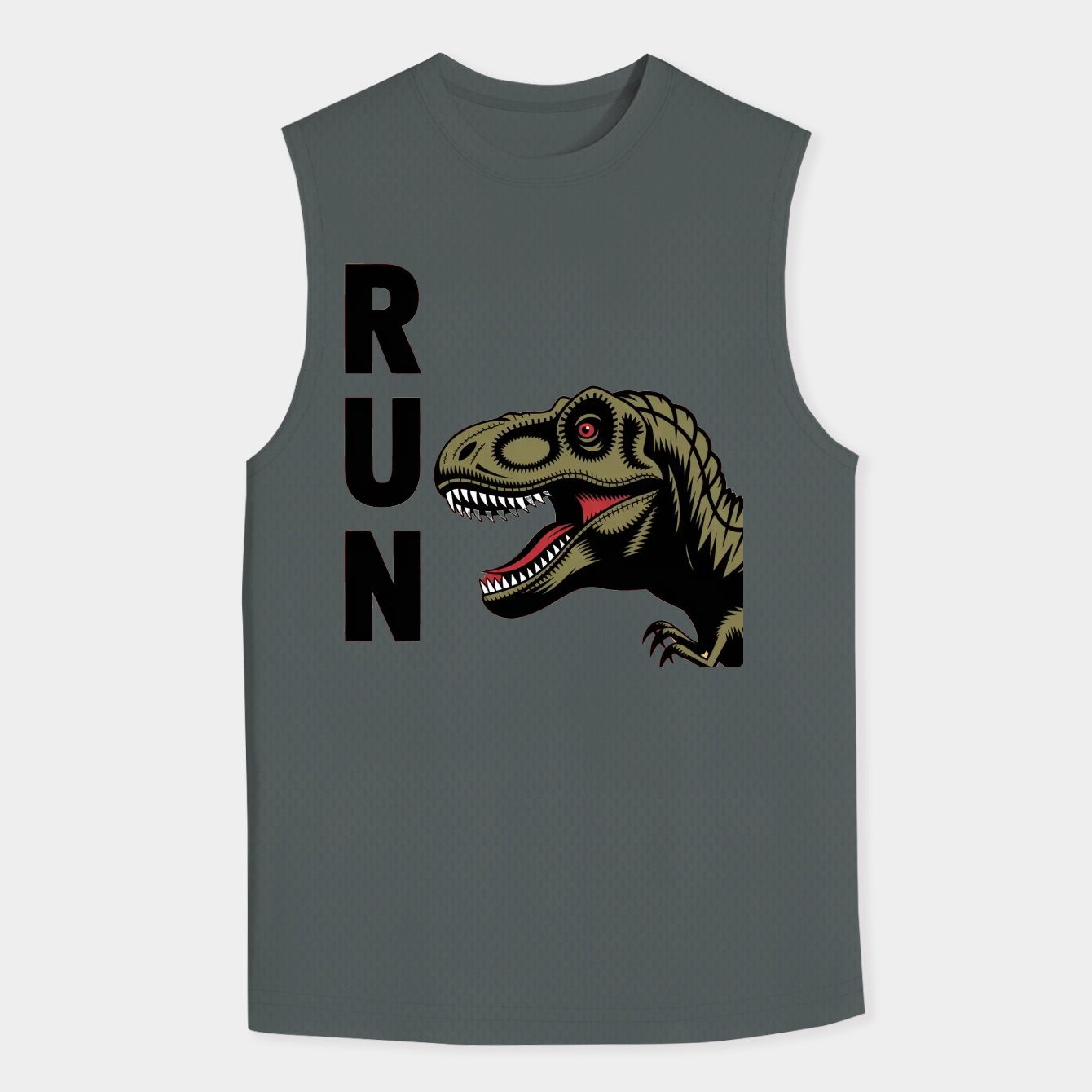 Run From The Monster Men's Tank Top