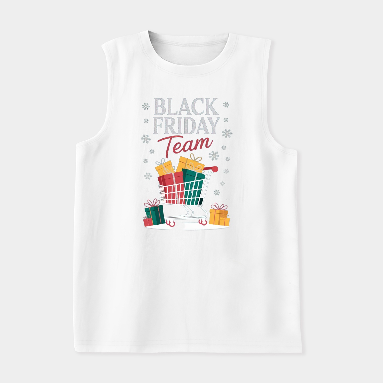 Black Friday Team Daughter Shopping Christmas Matching Family Women's Soft Tank Top