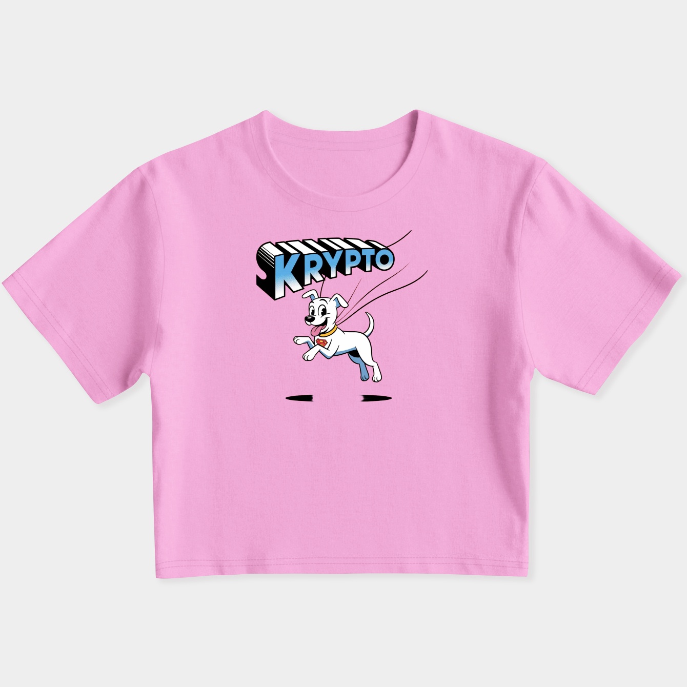 Krypto Women's Slim Fit Baby Tee