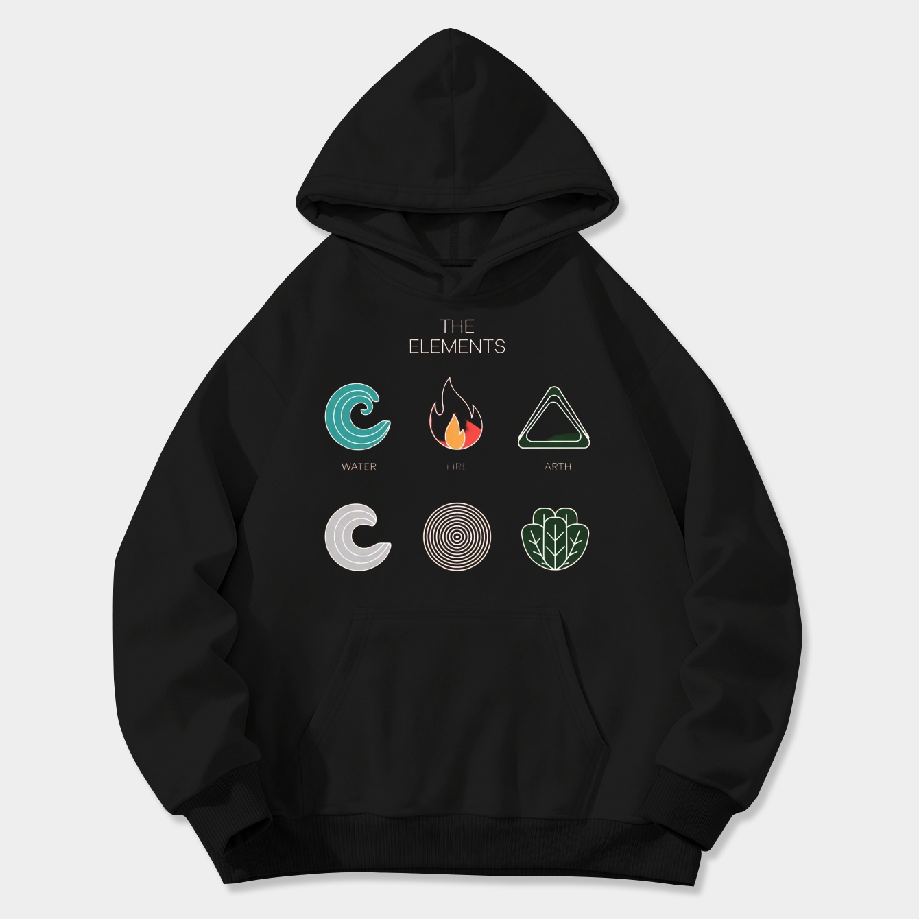 The Five Elements Avatar Women's Plus Size Hoodie