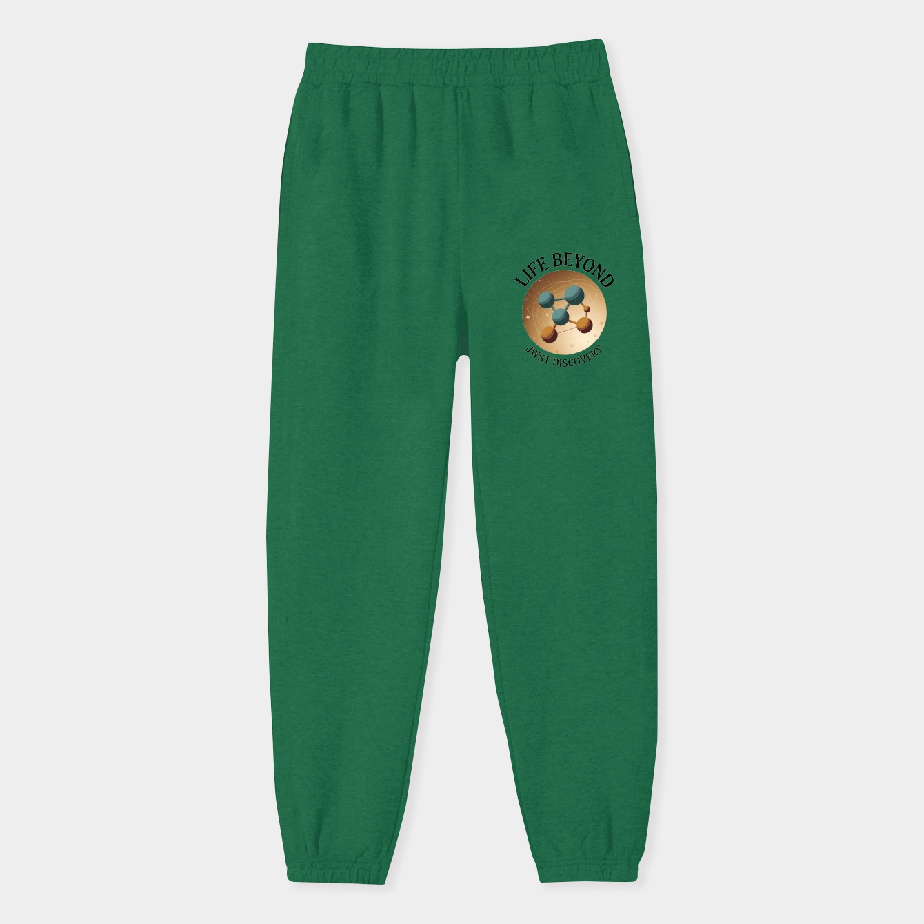 Life Beyond: Retro Science Molecules Women's Sweatpants