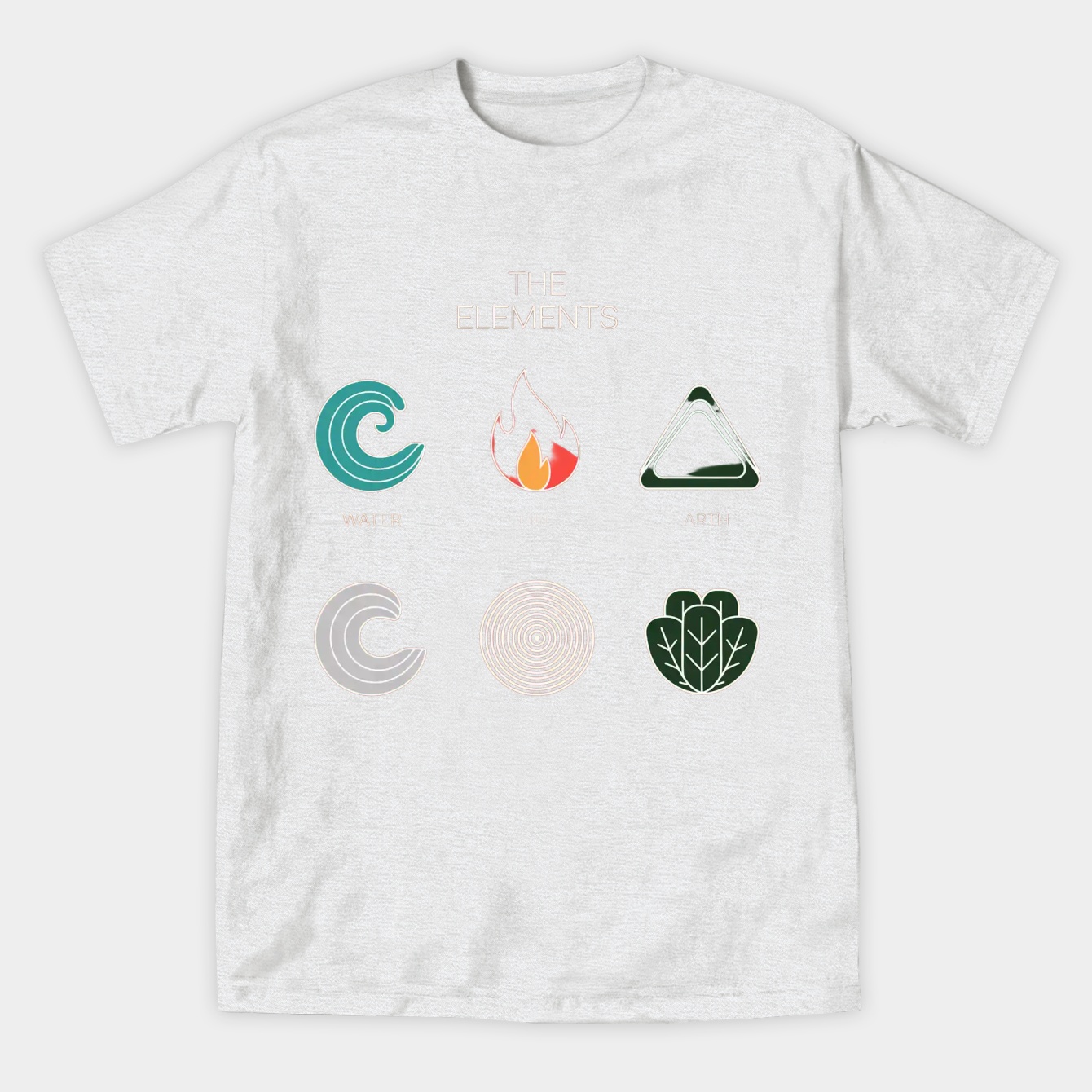 The Five Elements Avatar Women's Athletic Performance T-Shirt