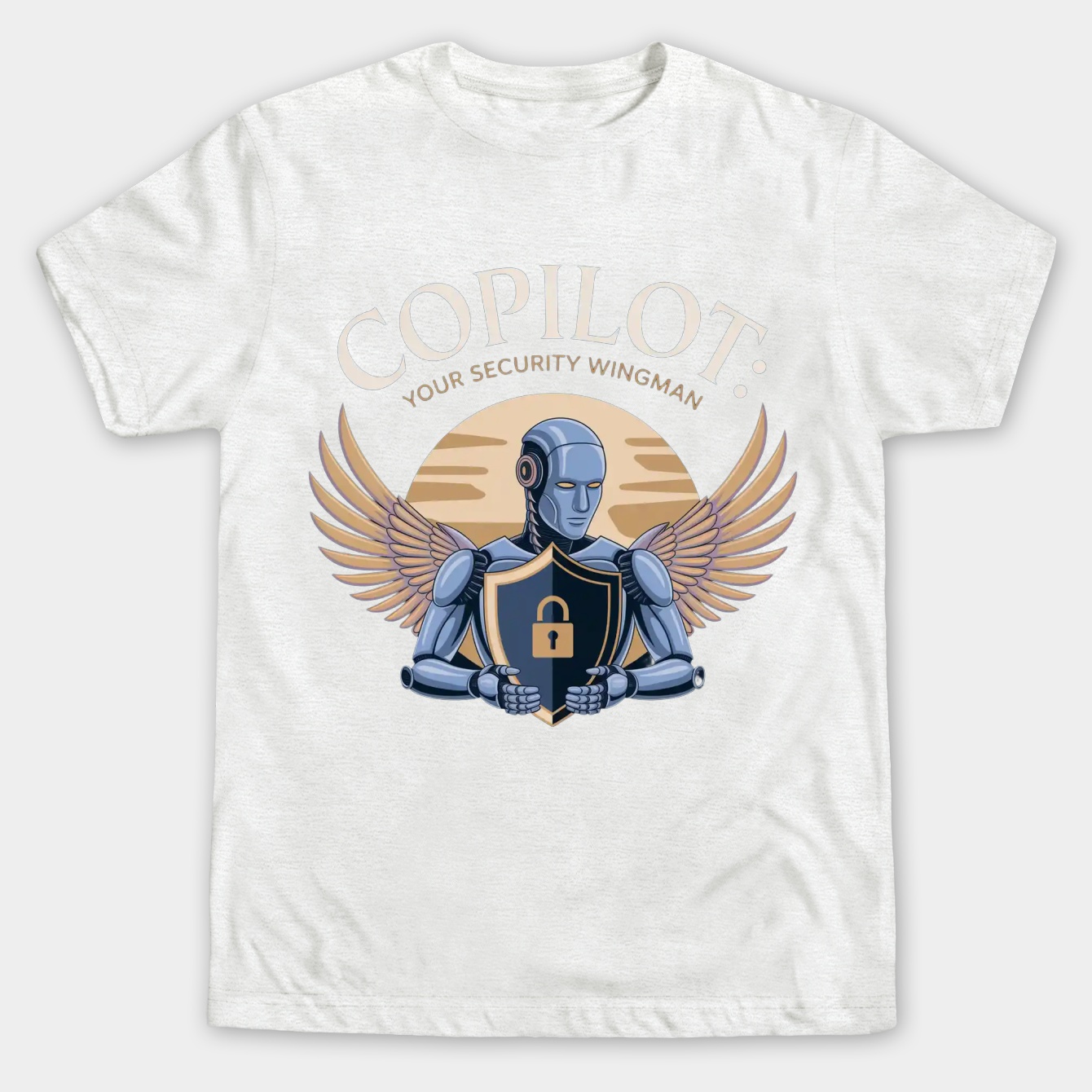 Copilot: Your Security Wingman Men's Big & Tall T-shirt