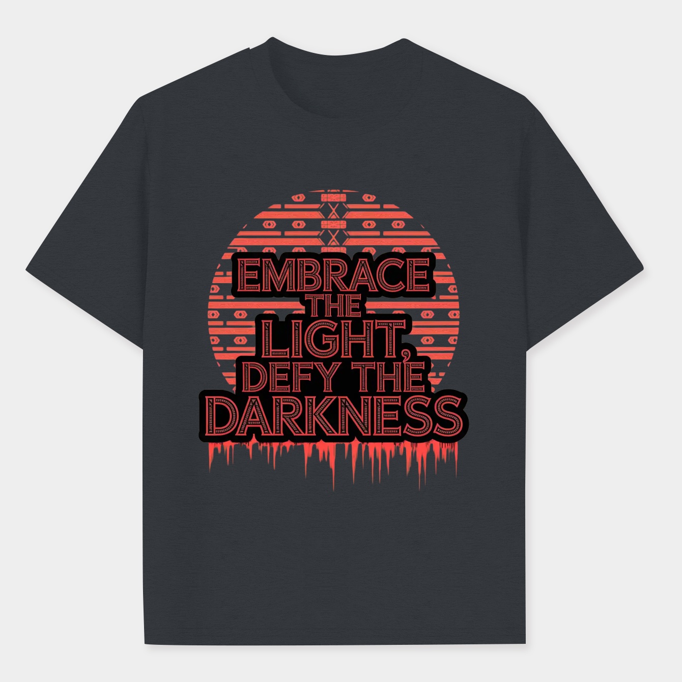 Embrace the Light Tribal Power Men's Performance Athletic T-Shirt