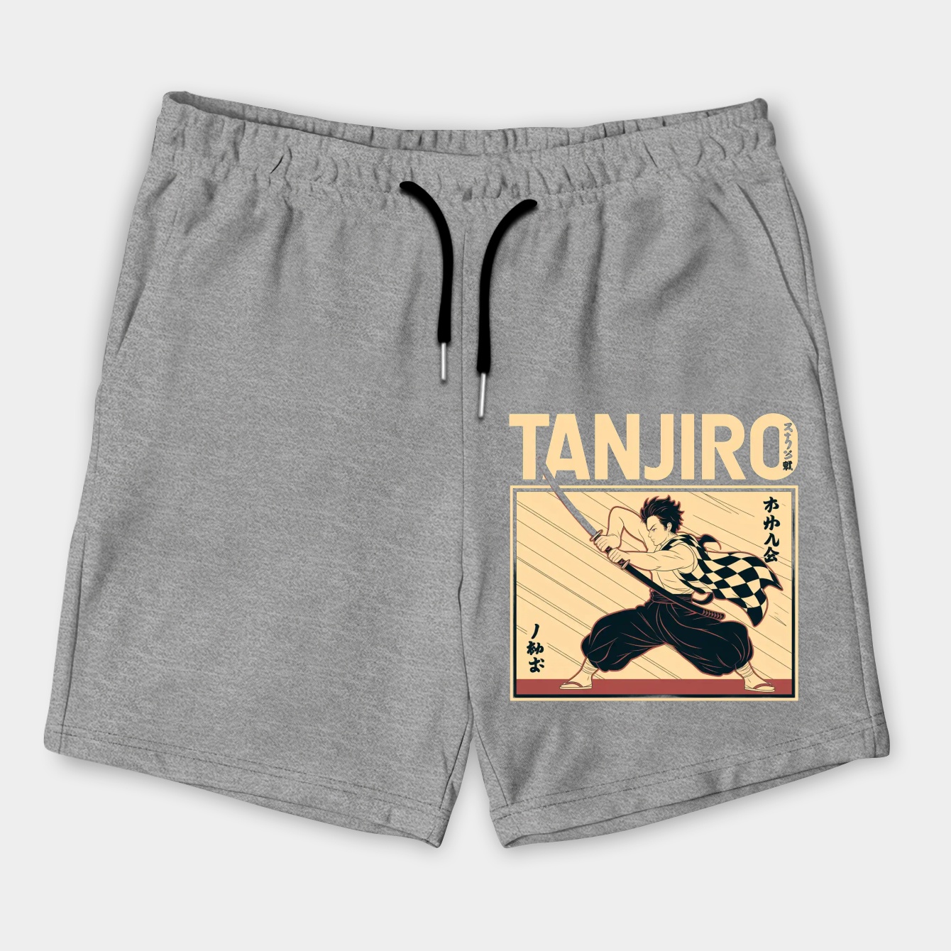Tanjiro’s Water Breathing Drip Men's Shorts