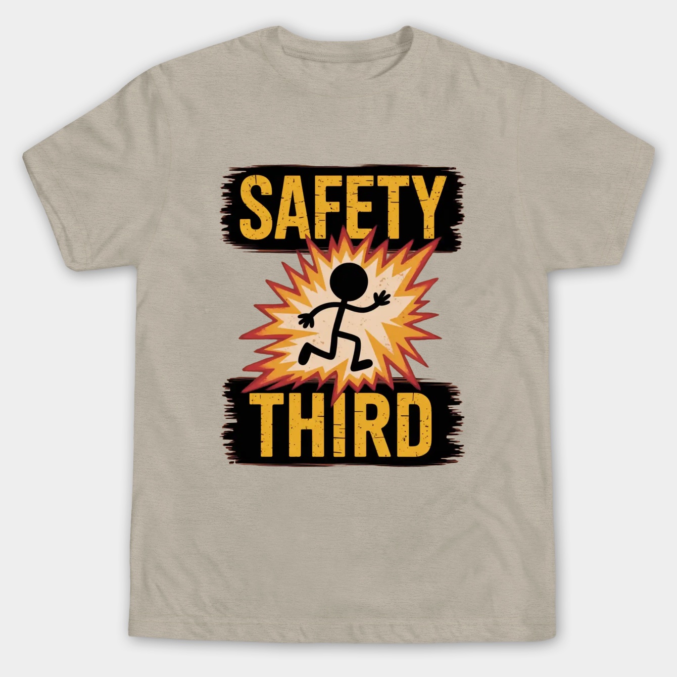 Safety Third Men's Big & Tall T-shirt