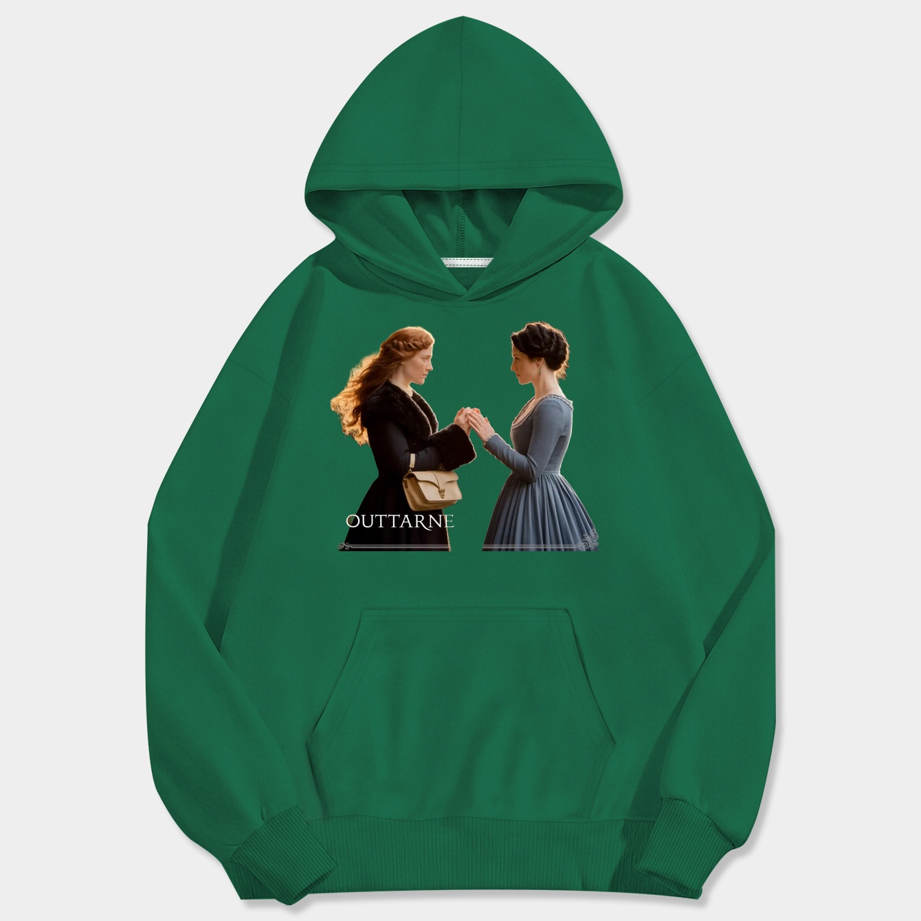 Outlander Kitten Men's Big & Tall Hoodie