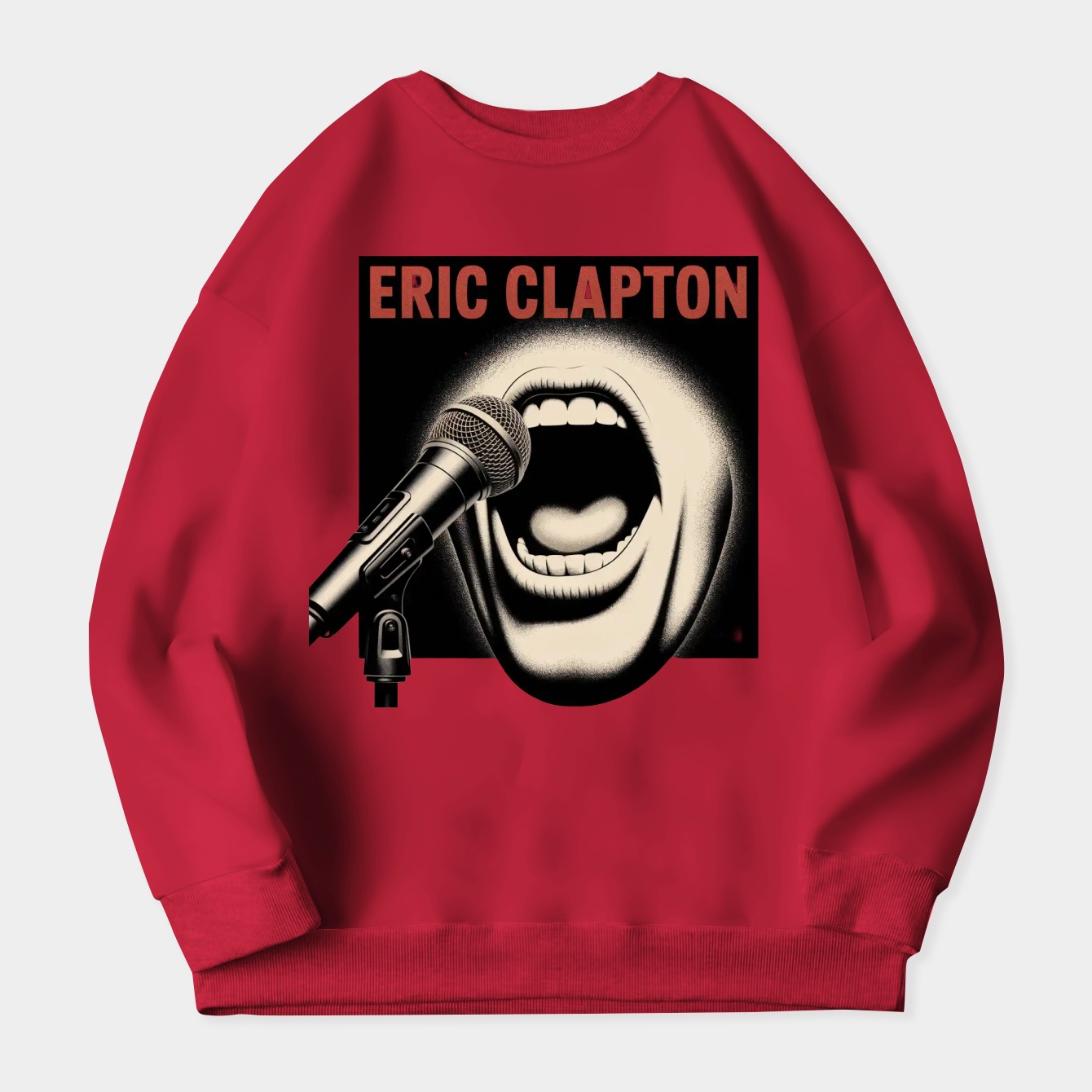 Eric Clapton Scream Women's Crewneck Sweatshirt
