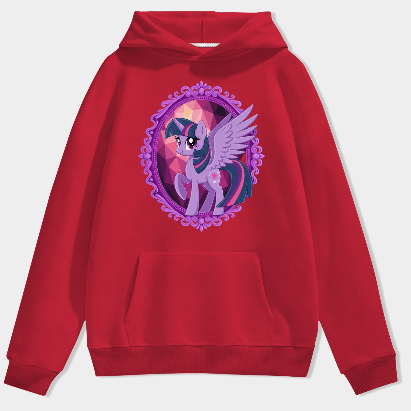 Twilight Sparkle Mirror Frame Men's Hoodie