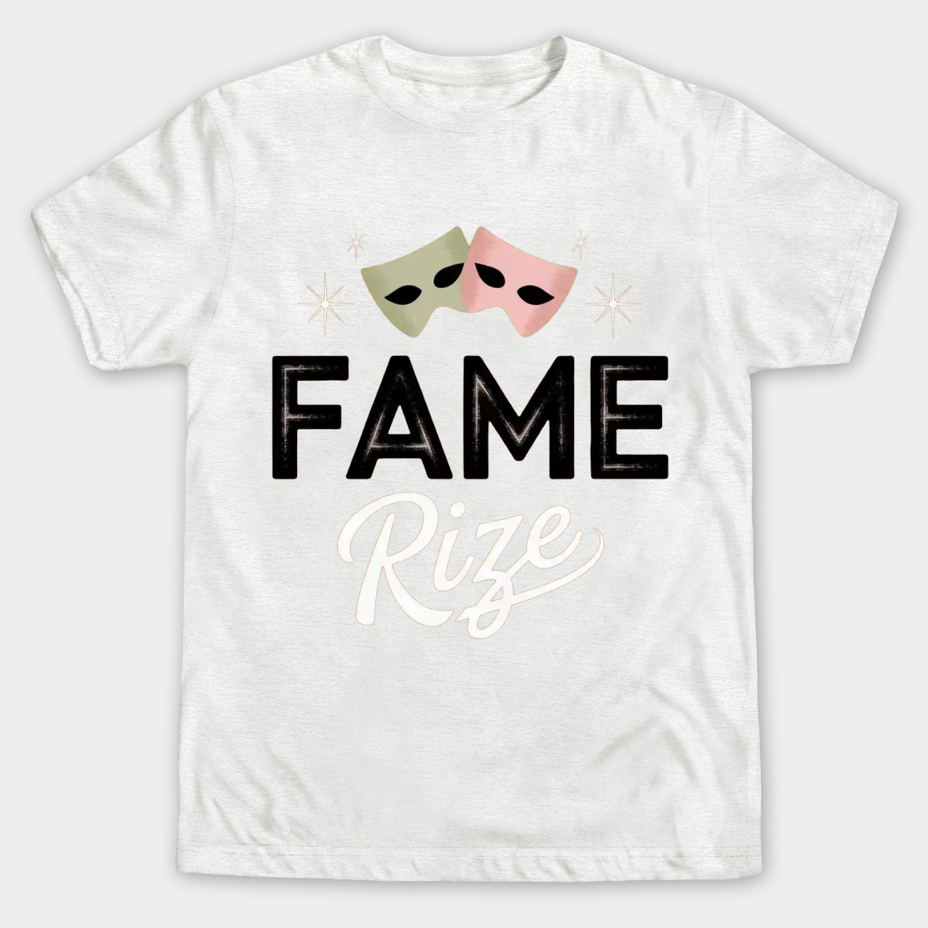 Vintage Fame Mask Midcentury Vibes Men's Big & Tall T-shirt