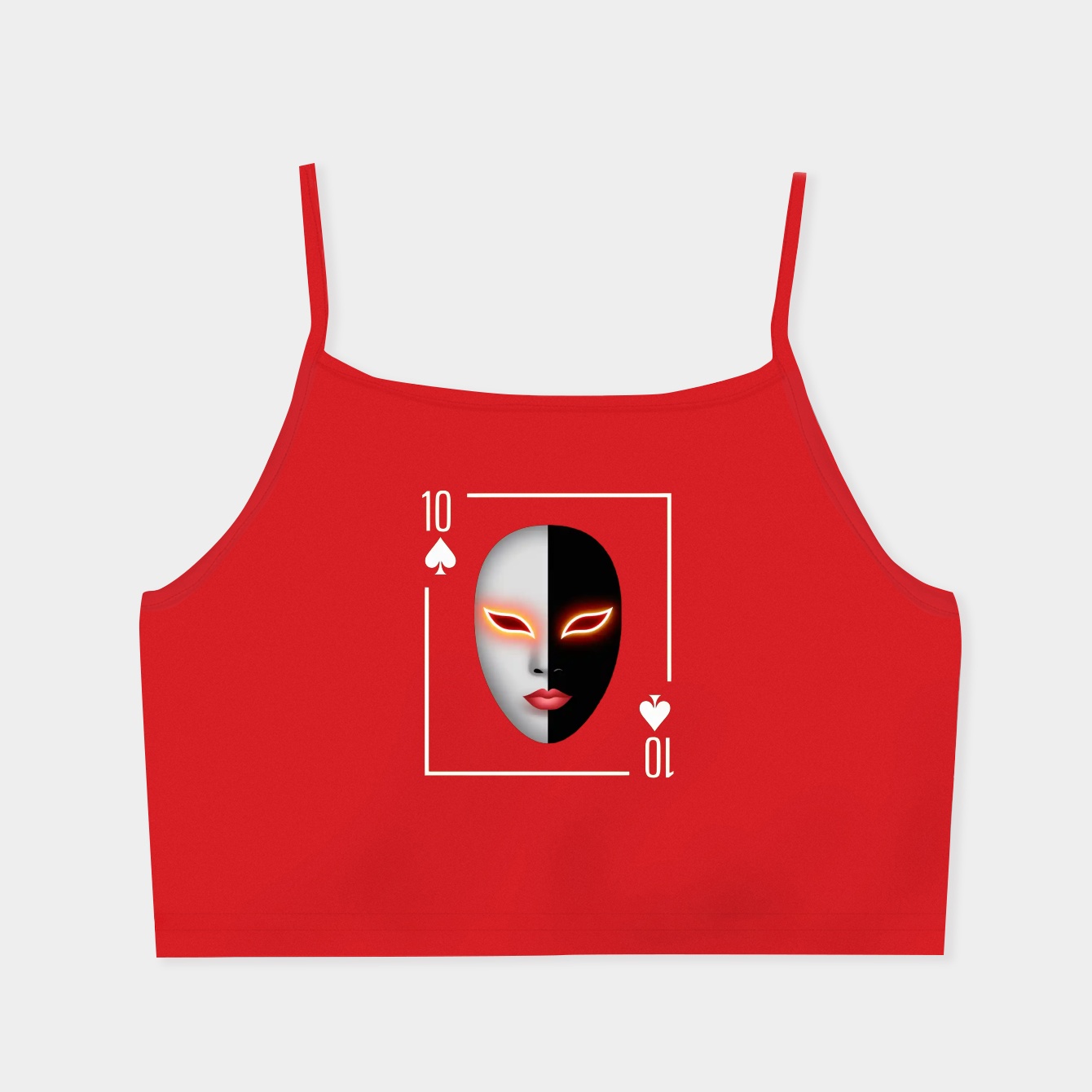 Ten Card Playing Mask