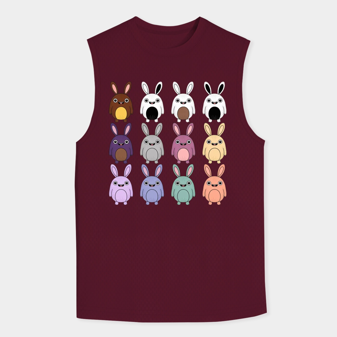 Labubu Rainbow Men's Tank Top