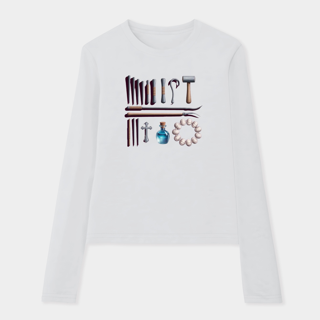 Anti vampire kit Women's Soft Long Sleeve T-Shirt