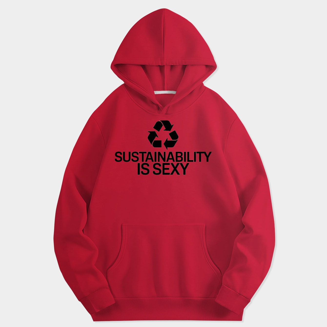 Sustainability Is Sexy Bold Statement Women's Hoodie