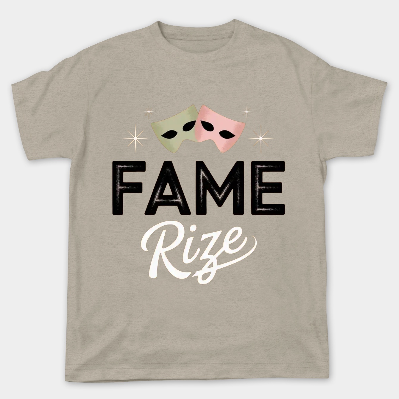 Vintage Fame Mask Midcentury Vibes