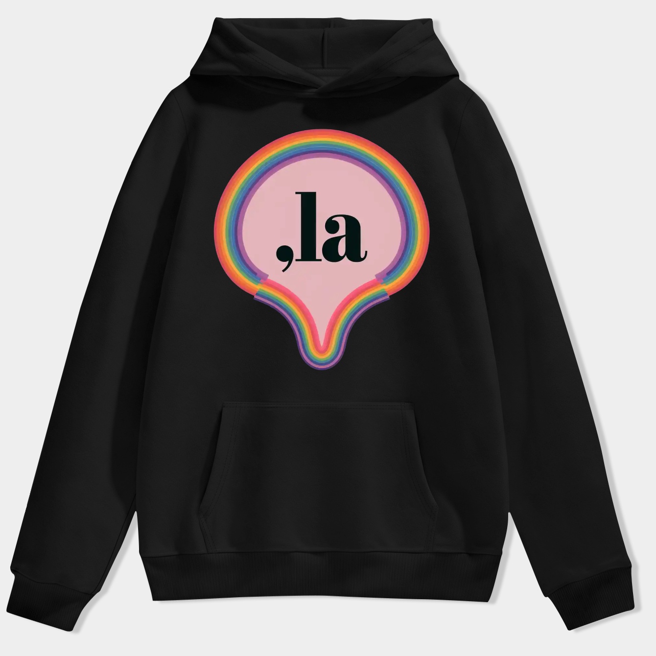 Comma La, Kamala Harris Men's Hoodie