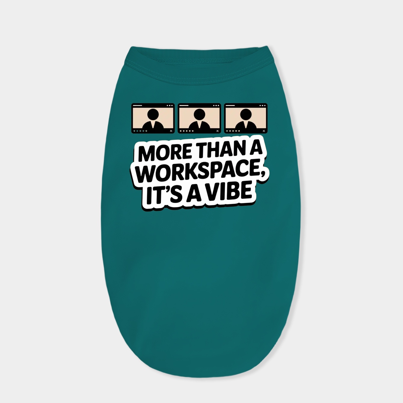 Remote Collaboration Vibes Dog Shirt