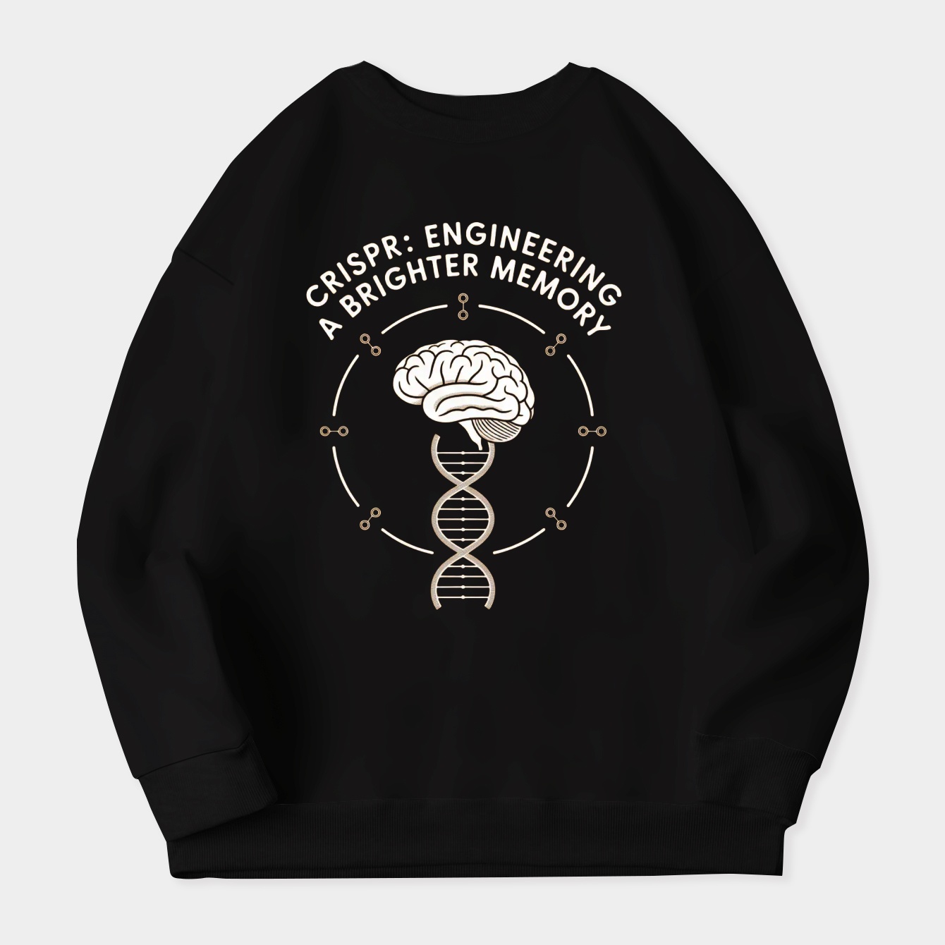 CRISPR Brighter Memory Emblem Women's Crewneck Sweatshirt