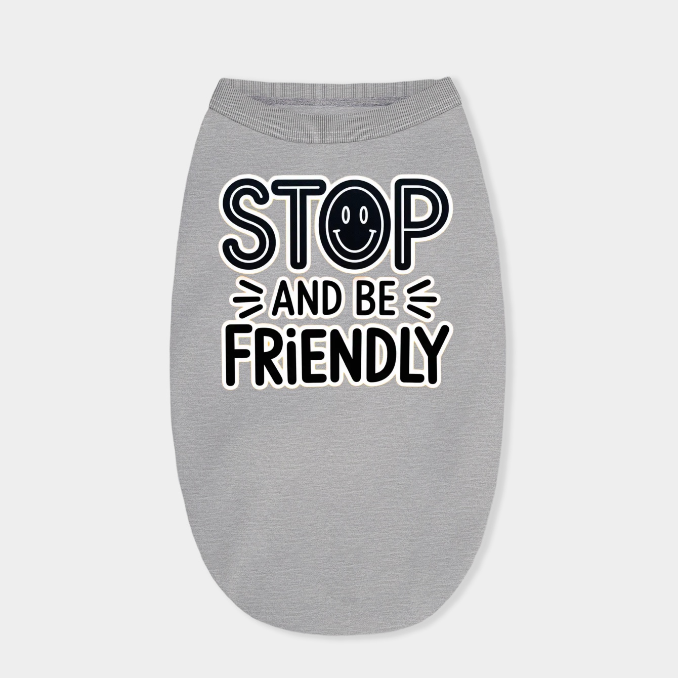 Stop and Be Friendly Dog Shirt