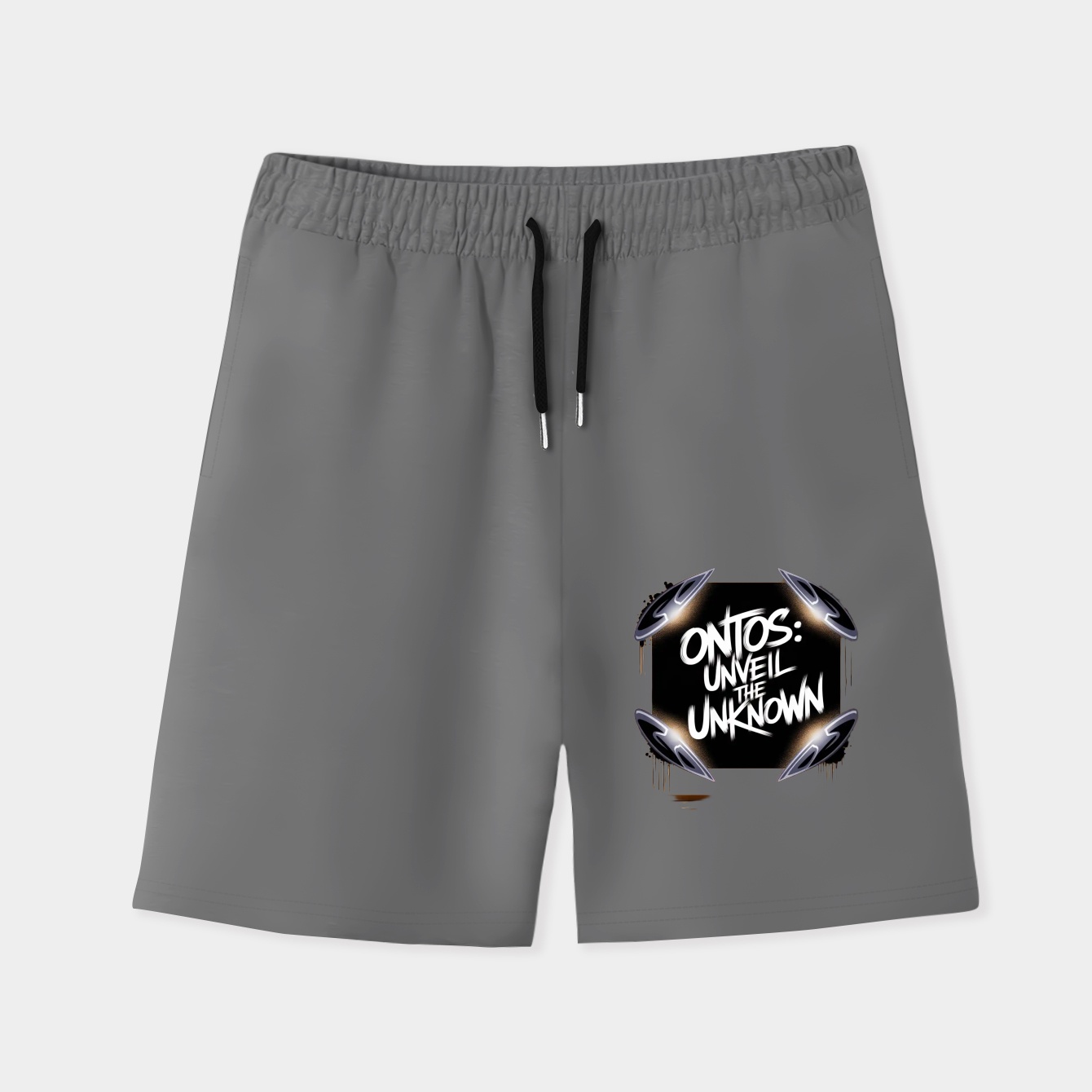 Unveil the Unknown Graffiti Portal Men's Quick-Dry Athletic Shorts