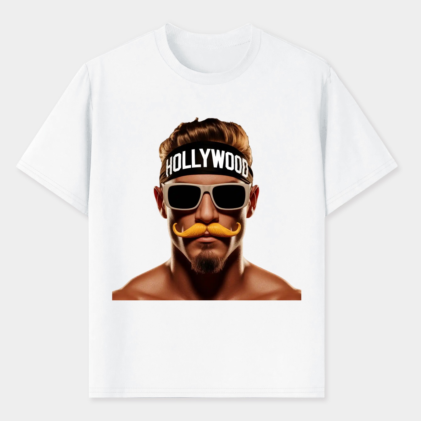 Hulkaia Face Hulk Hogan Men's T-Shirt