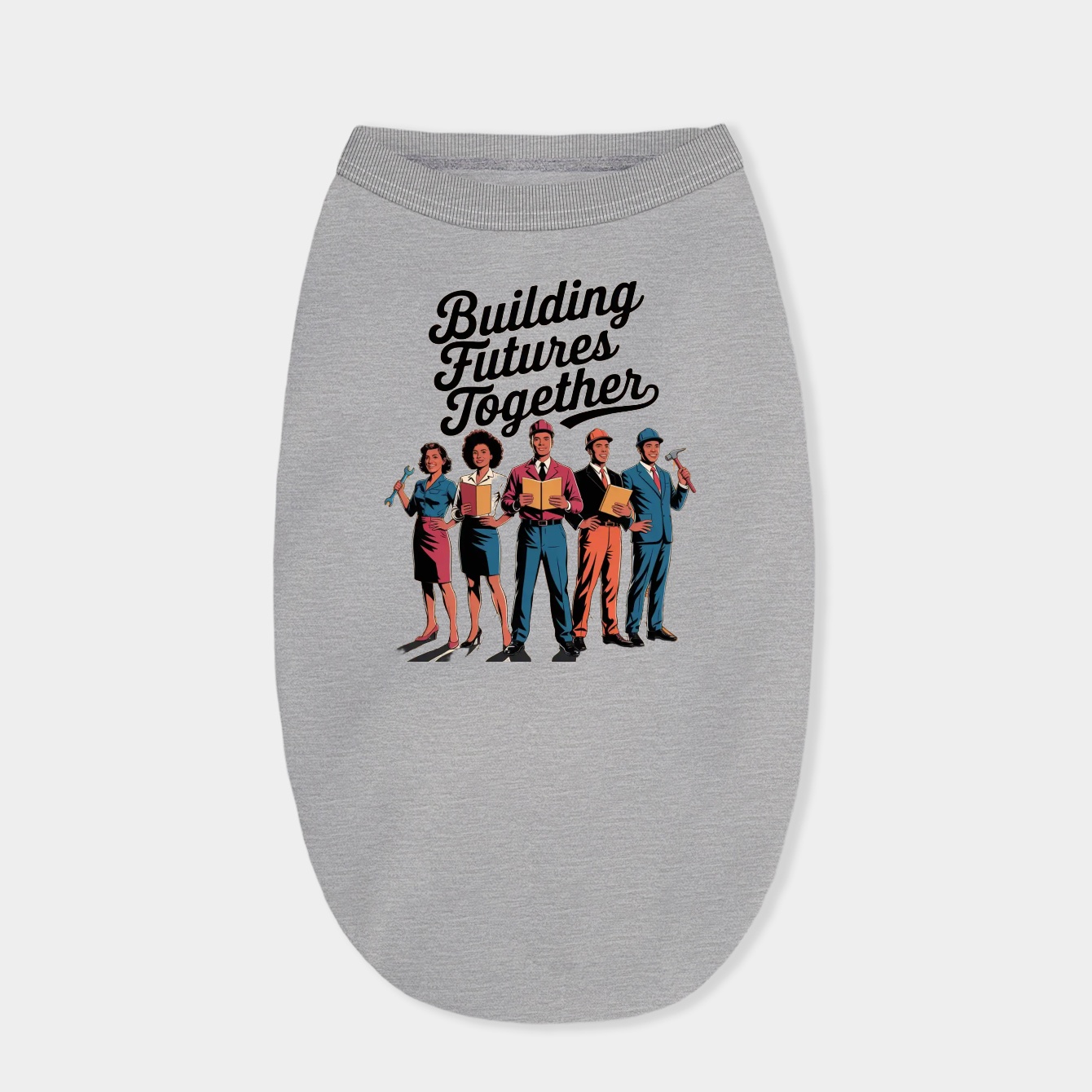Building Futures Together Workforce Unity Dog Shirt