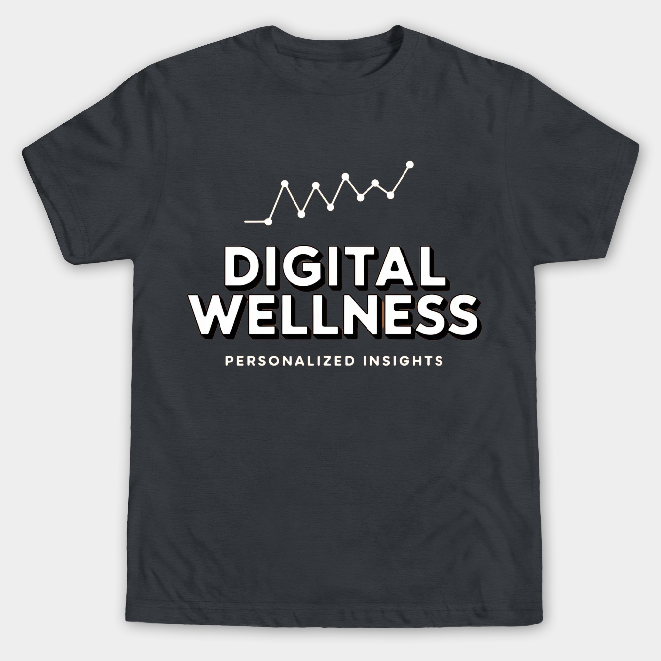 Digital Wellness Sleep Tracker Men's Big & Tall T-shirt