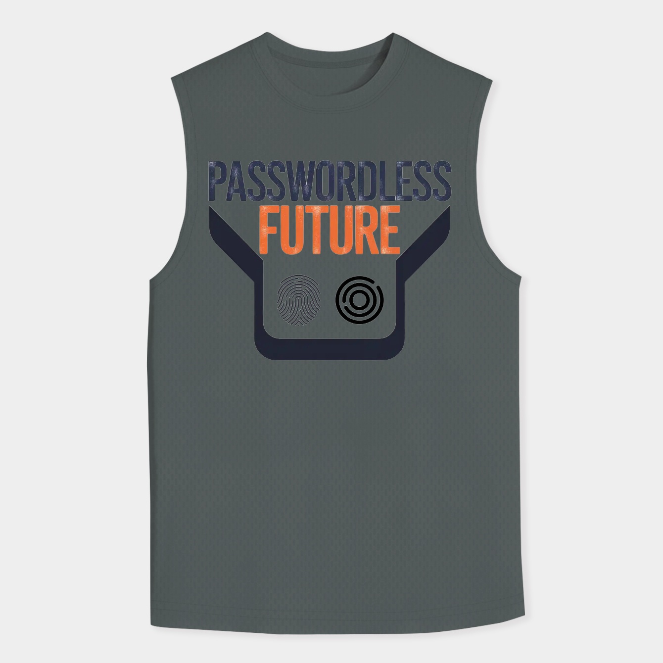 Passwordless Future Bold Statement Men's Tank Top