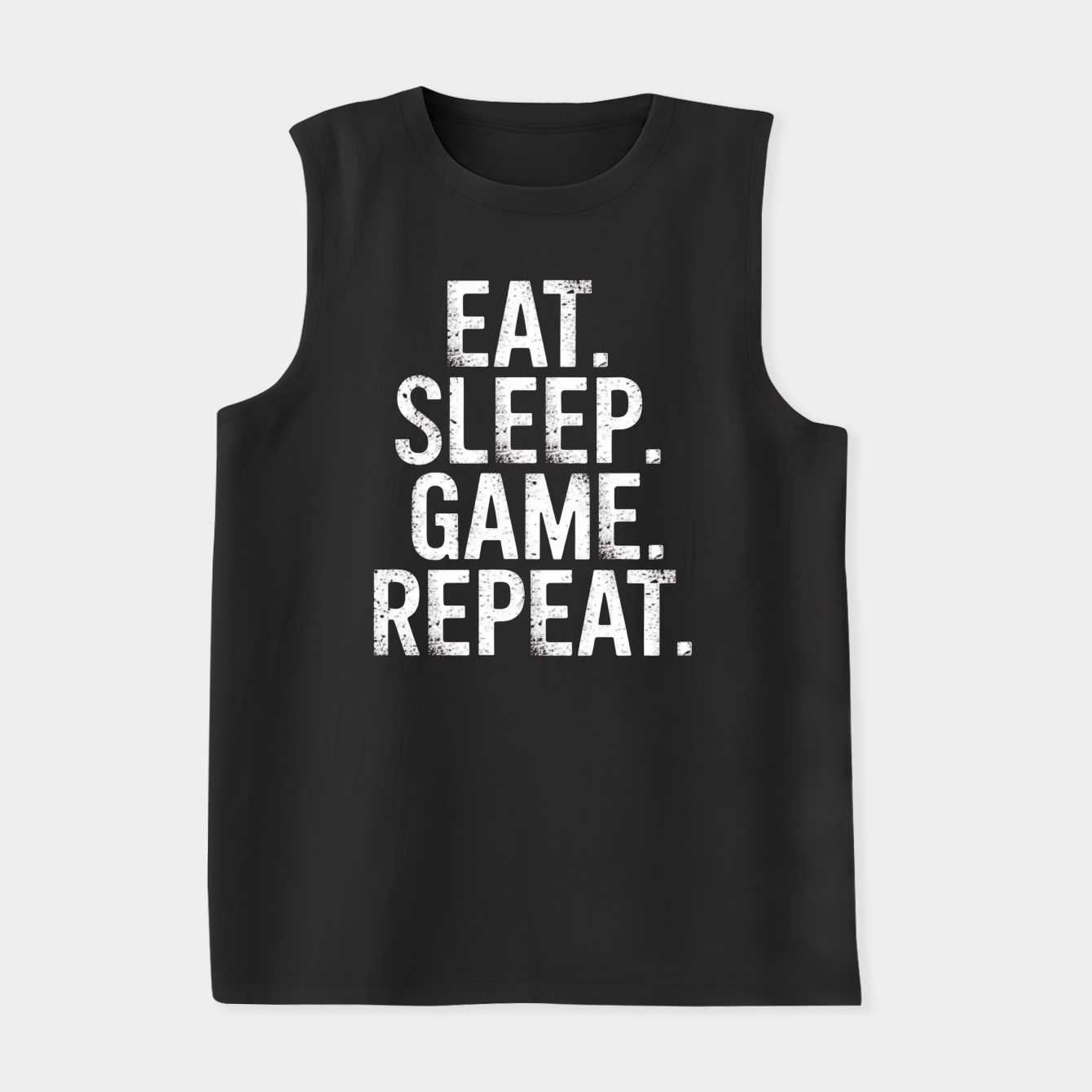 EAT. SLEEP. GAME. REPEAT. Women's Soft Tank Top