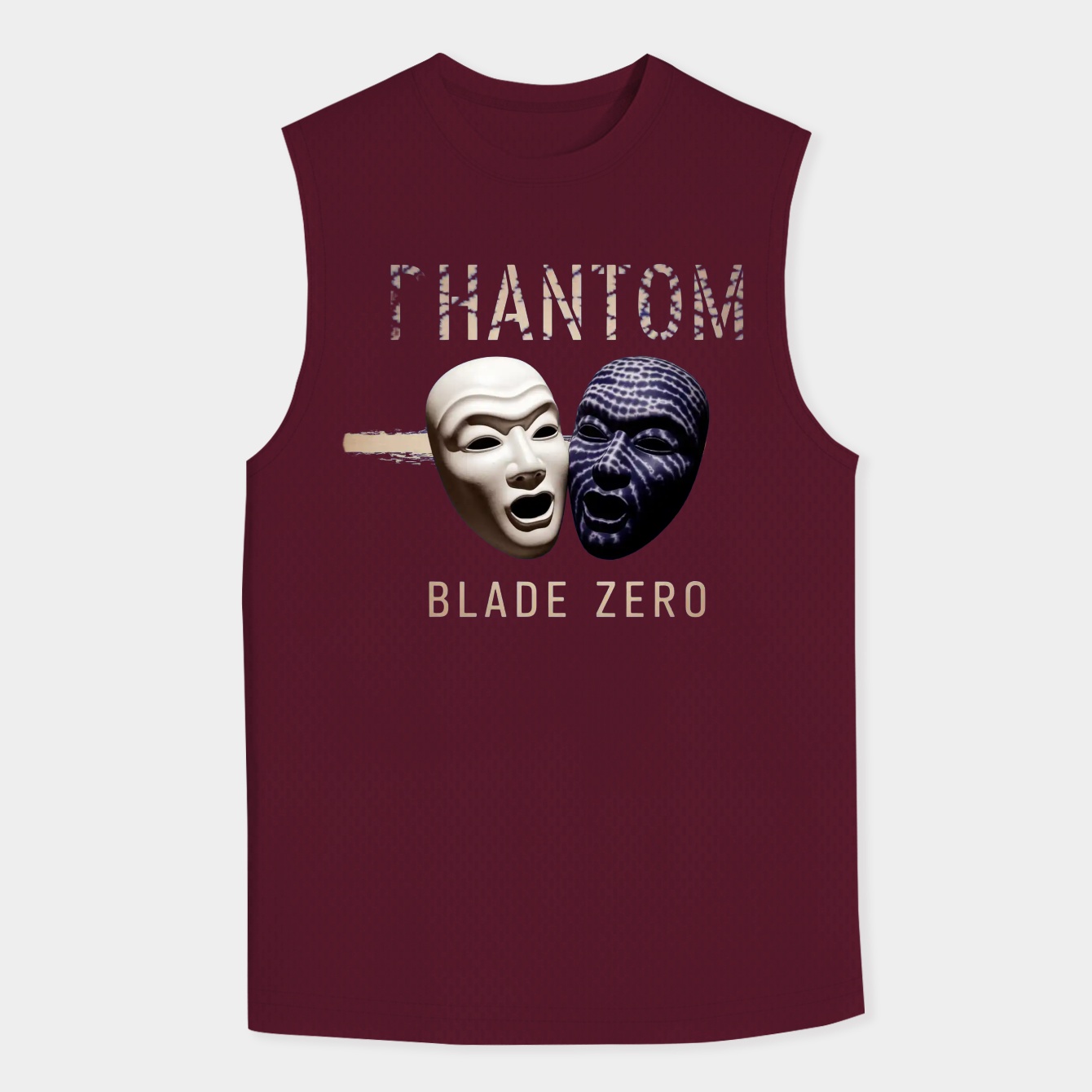 Phantom Blade Zero Opera Masks Men's Big & Tall Tank Top