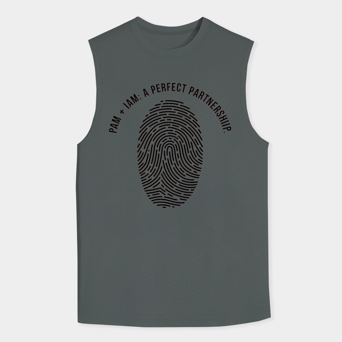 Binary Fingerprint: Perfect Partnership Men's Tank Top