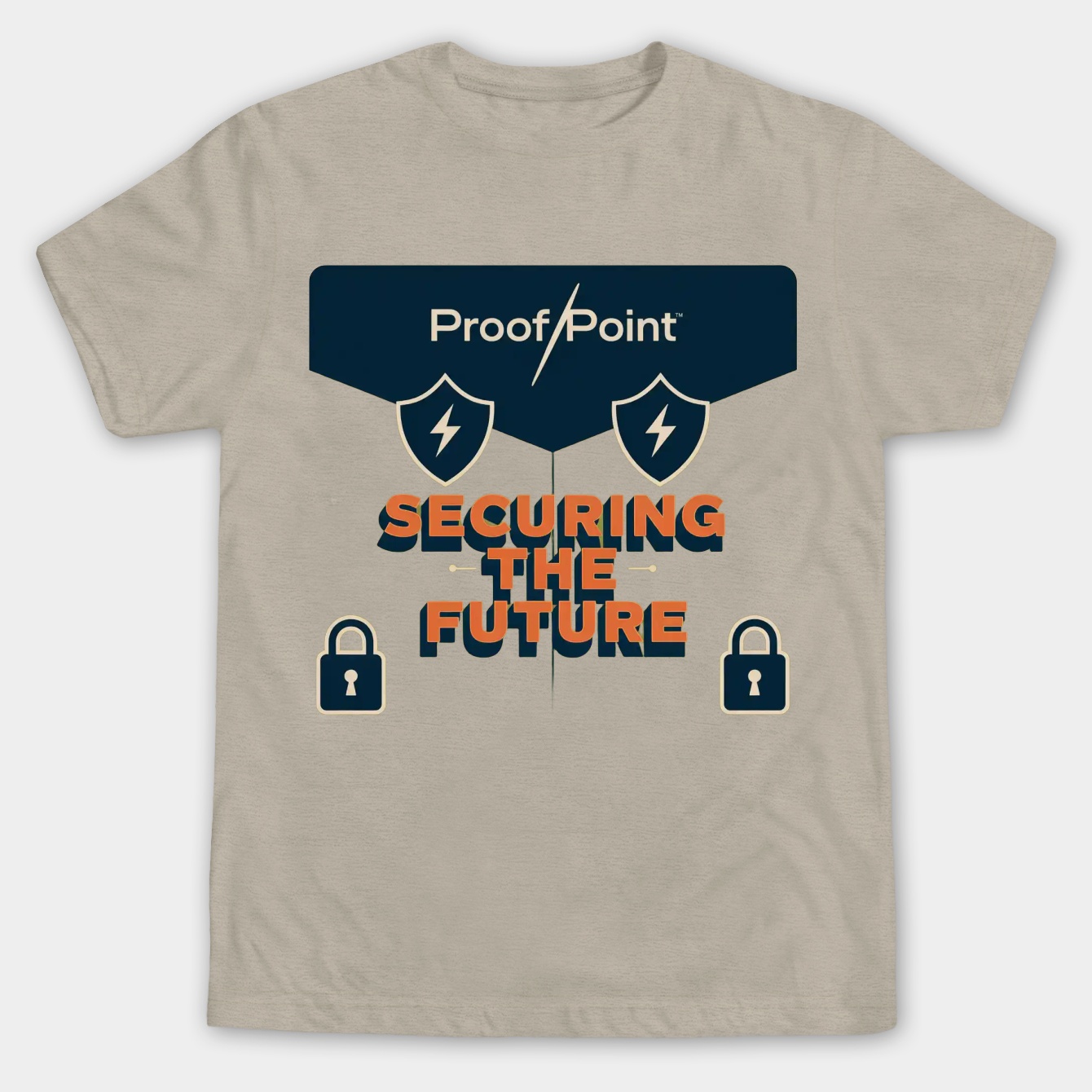 Proofpoint: Securing the Future Men's Big & Tall T-shirt