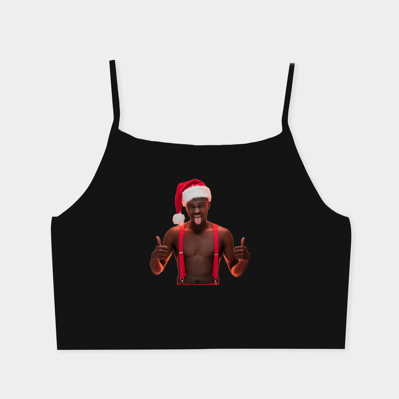 Beets Christmas Women's  Spaghetti Strap Tank Top
