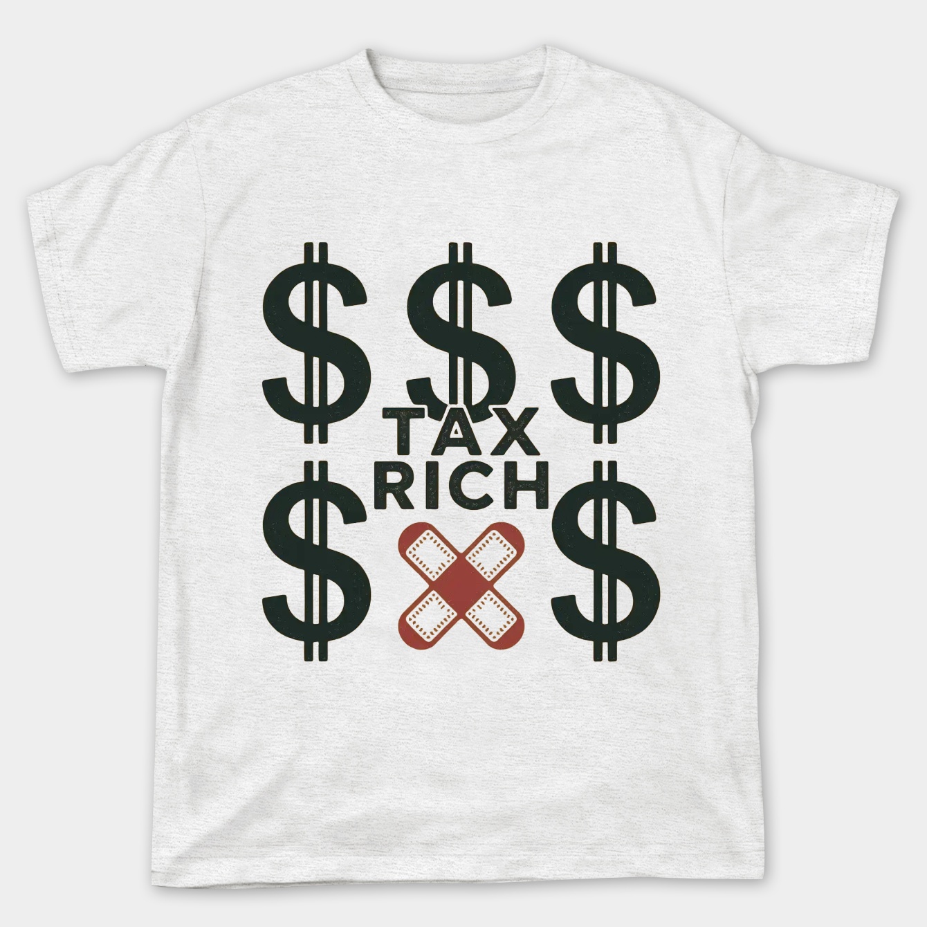 Tax the Rich Vintage Statement