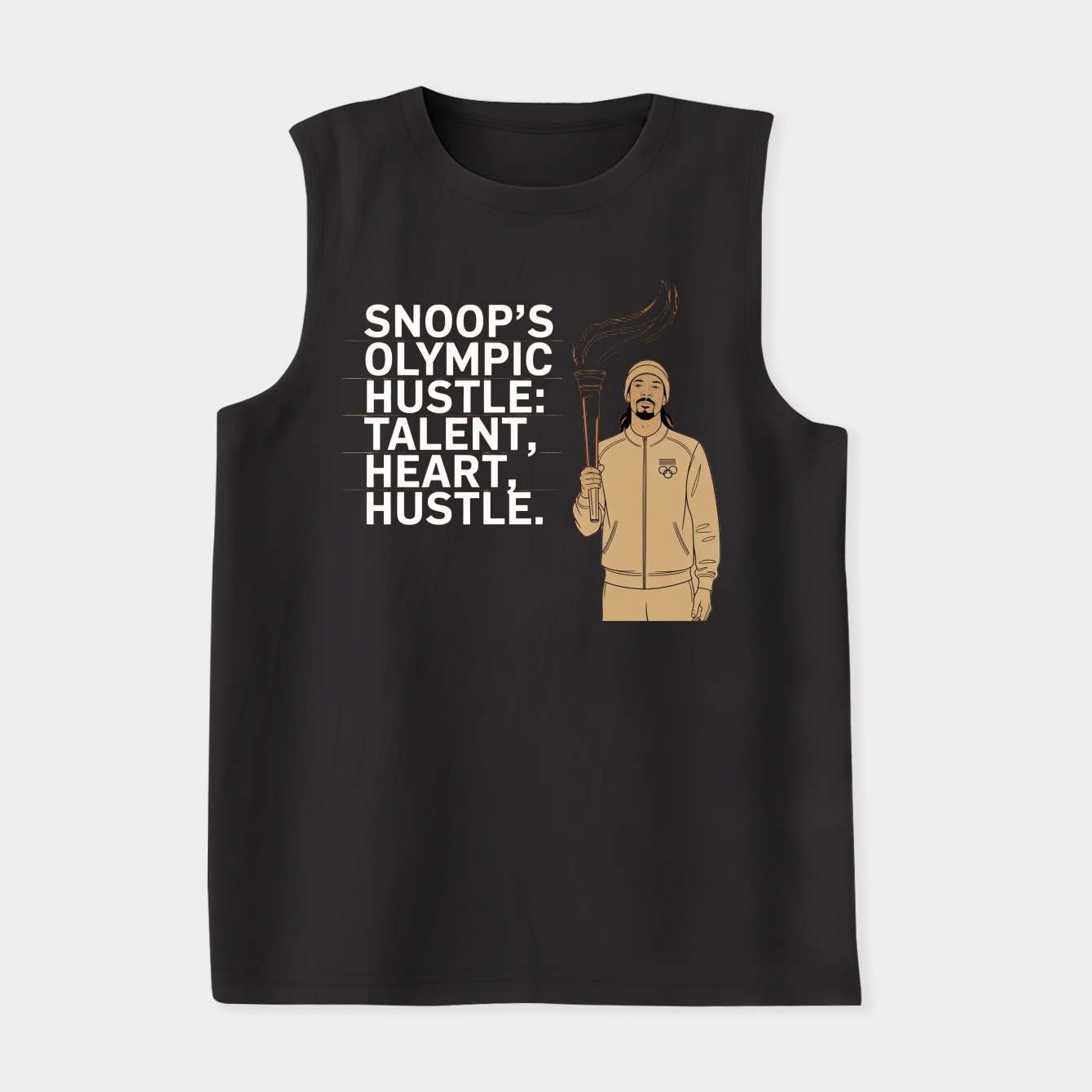 Snoop's Olympic Hustle Torch Women's Soft Tank Top