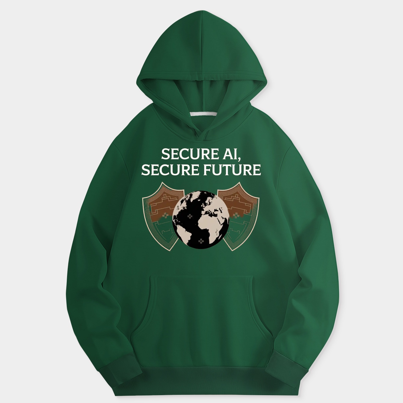 Secure AI, Secure Future Vintage Women's Hoodie