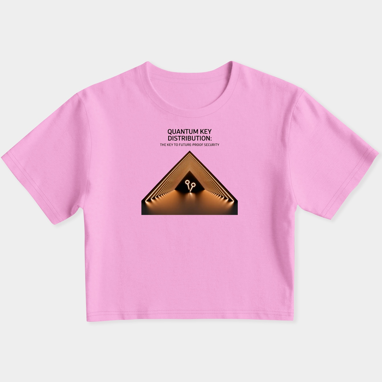 Quantum Corridor: Future-Proof Security Women's Slim Fit Baby Tee