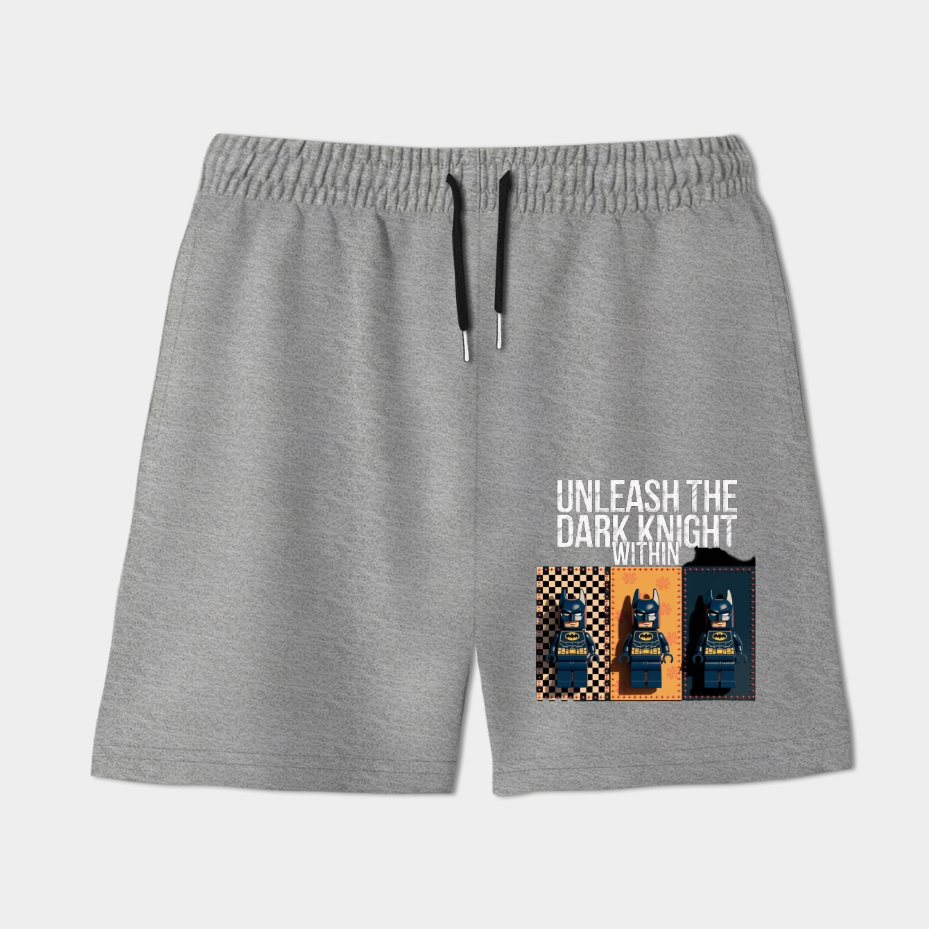 Patchwork Batman Minifig Trio Women's Shorts