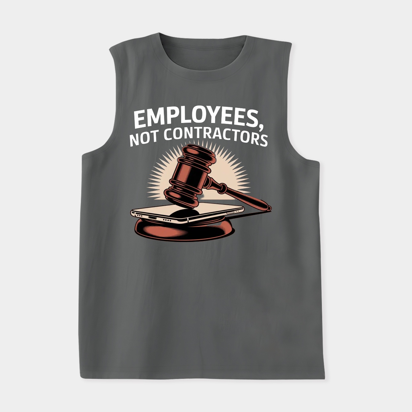 Employees Not Contractors Statement Women's Soft Tank Top