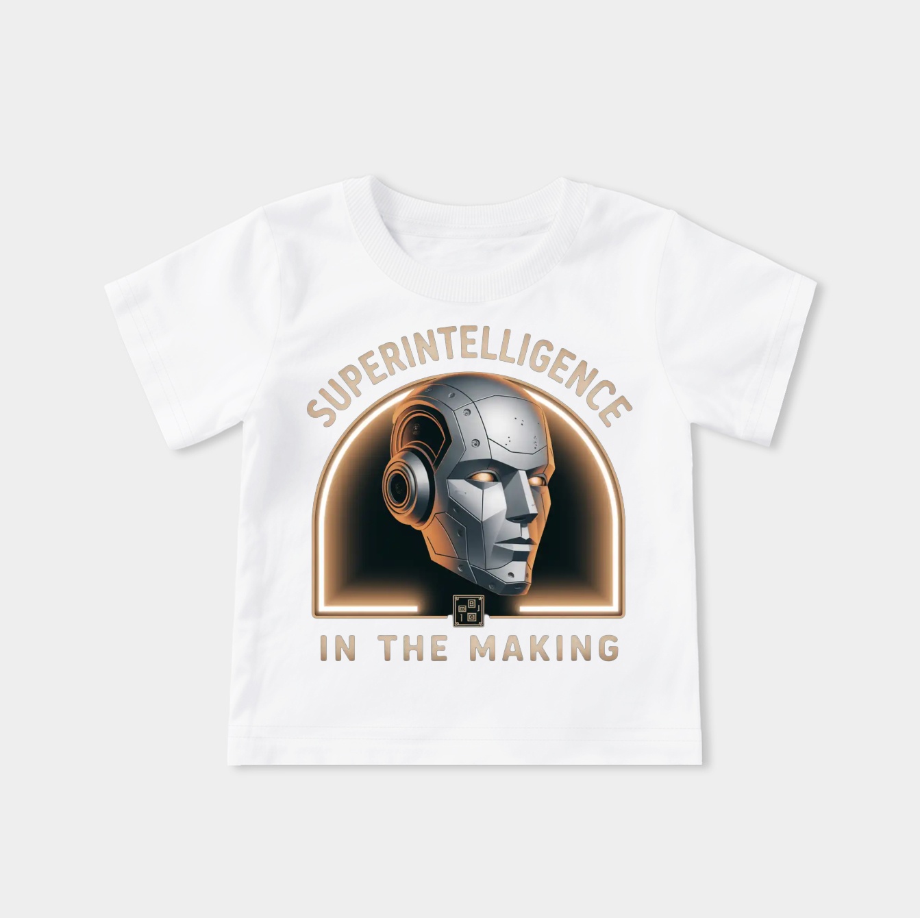 Superintelligence Retro Robot Head Youth Classic T-Shirt