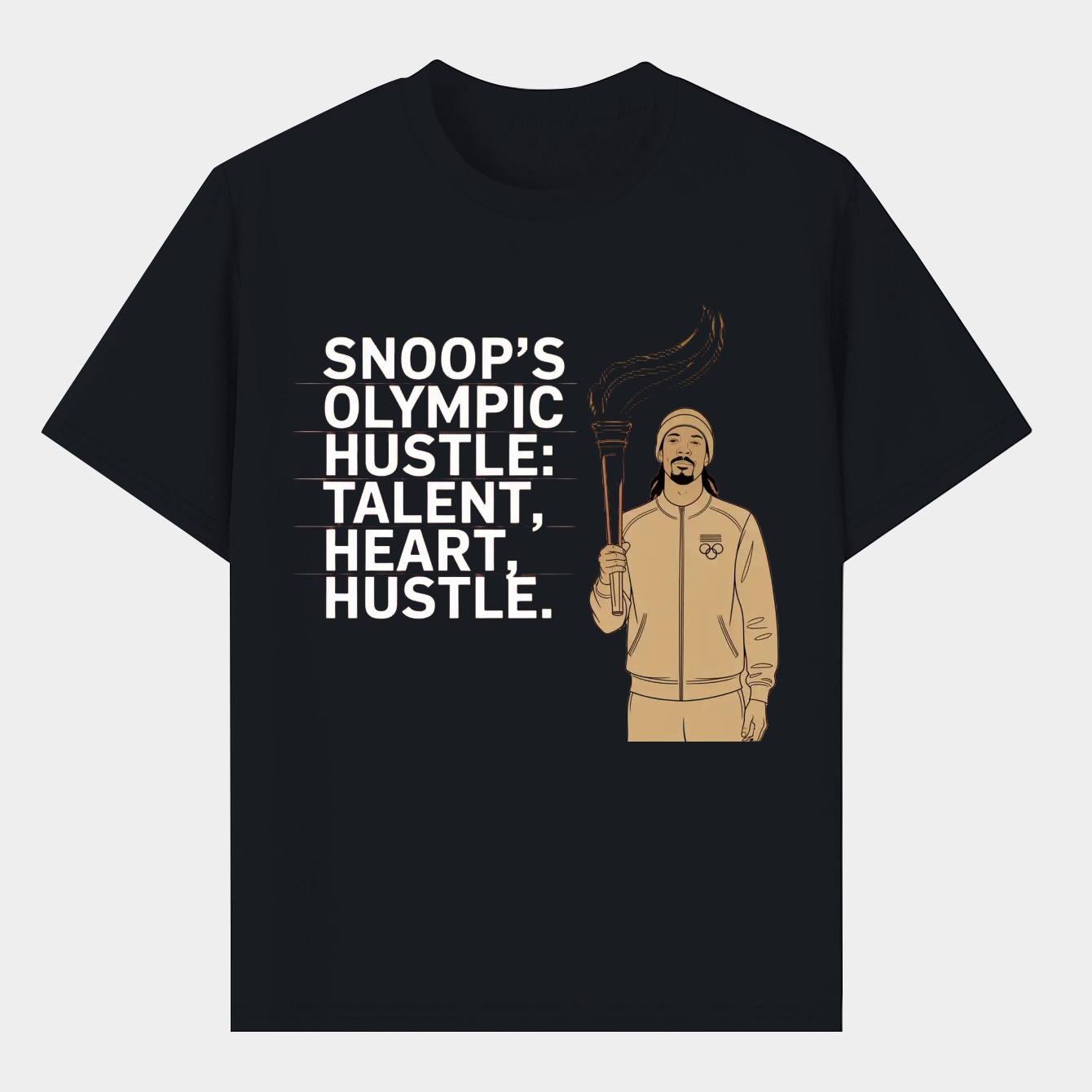Snoop's Olympic Hustle Torch Men's T-Shirt