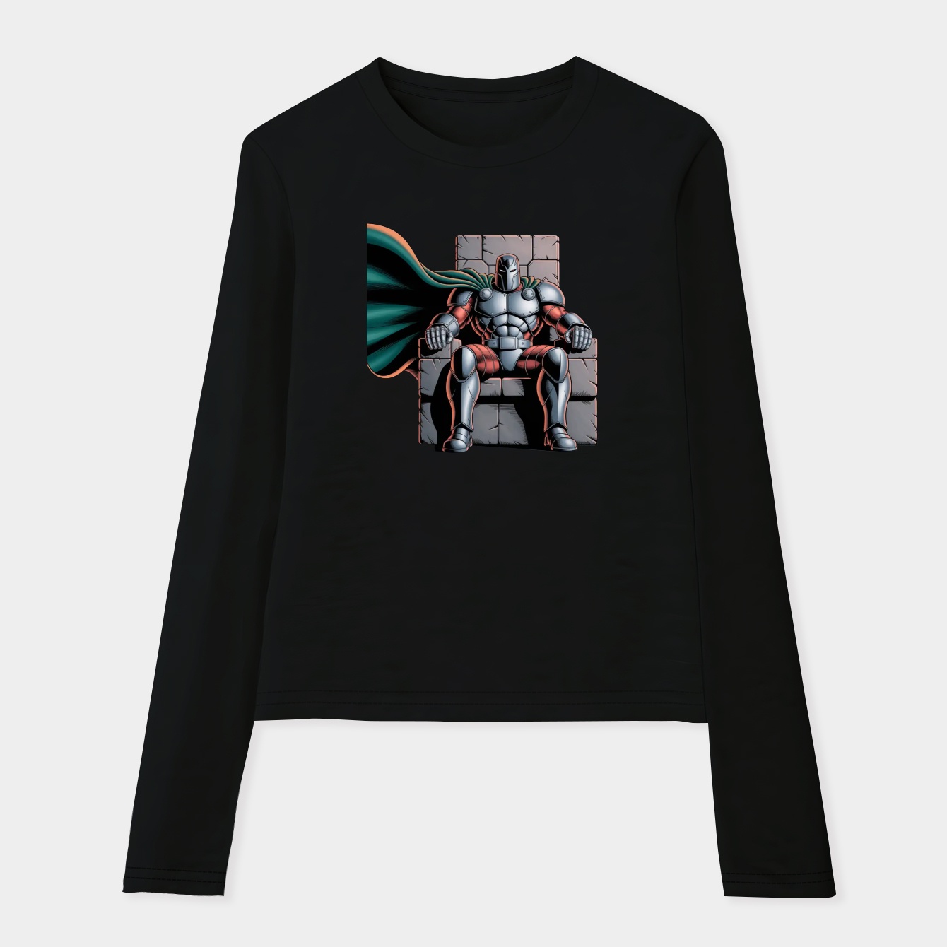 Doctor Doom Ruler of Latveria Women's Soft Long Sleeve T-Shirt