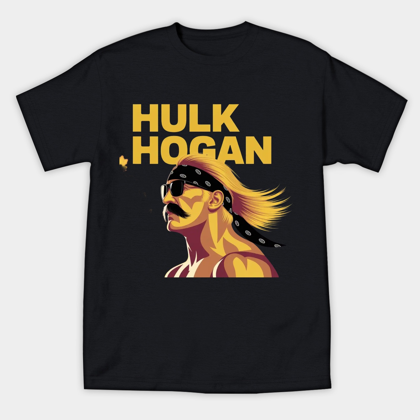 90's vintage Hulk Hogan Women's Athletic Performance T-Shirt