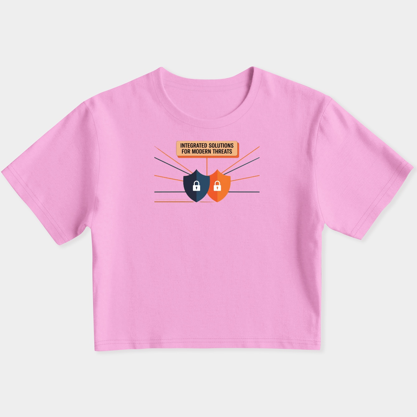 Integrated Security Shields Alliance Women's Slim Fit Baby Tee