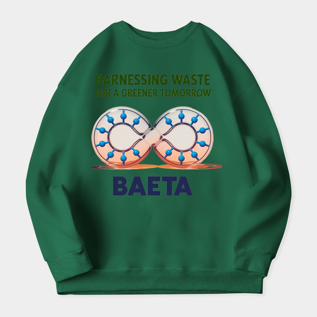 Infinity Loop Recycling for Tomorrow Women's Crewneck Sweatshirt