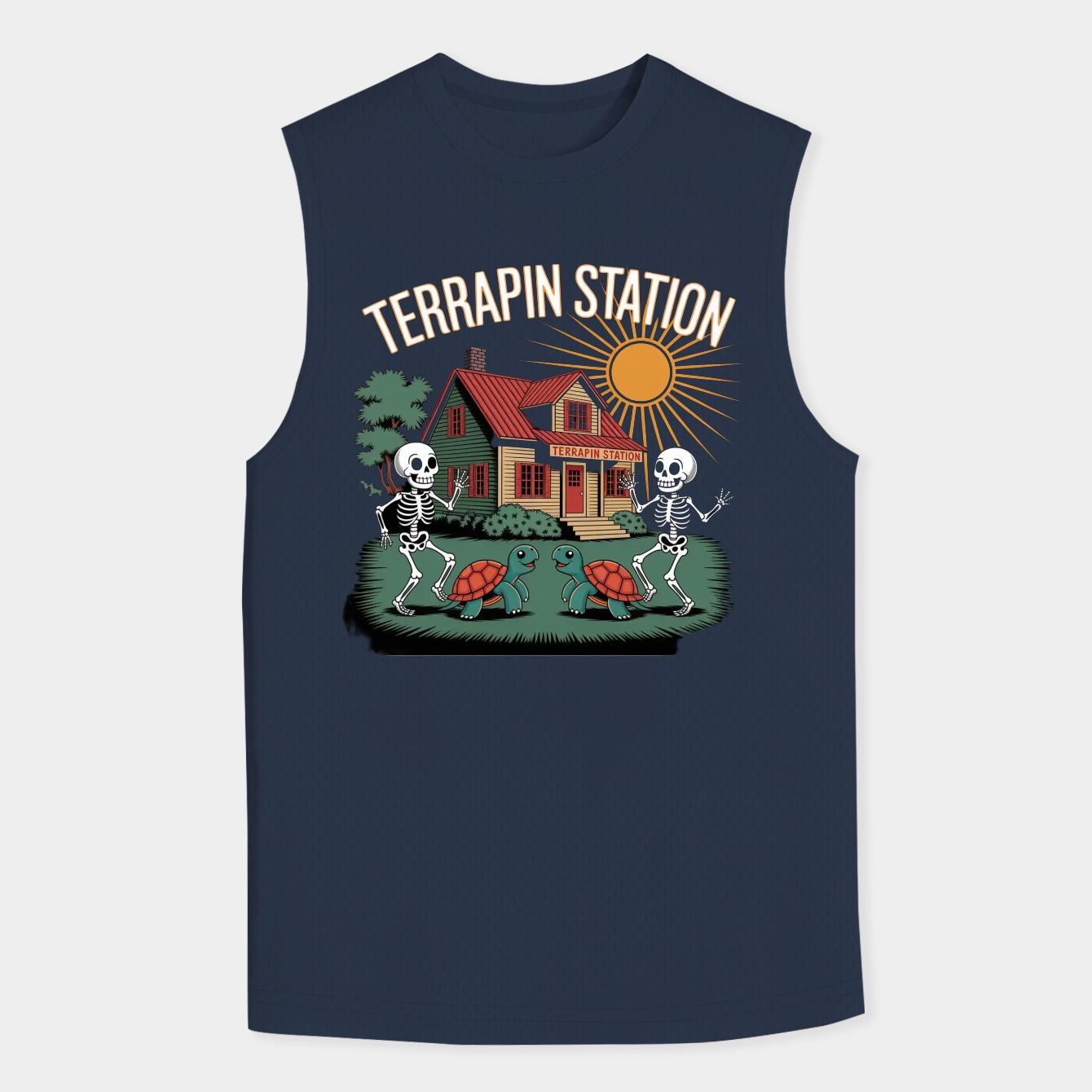 Grateful Dead Terrapin Station Vintage Album Art