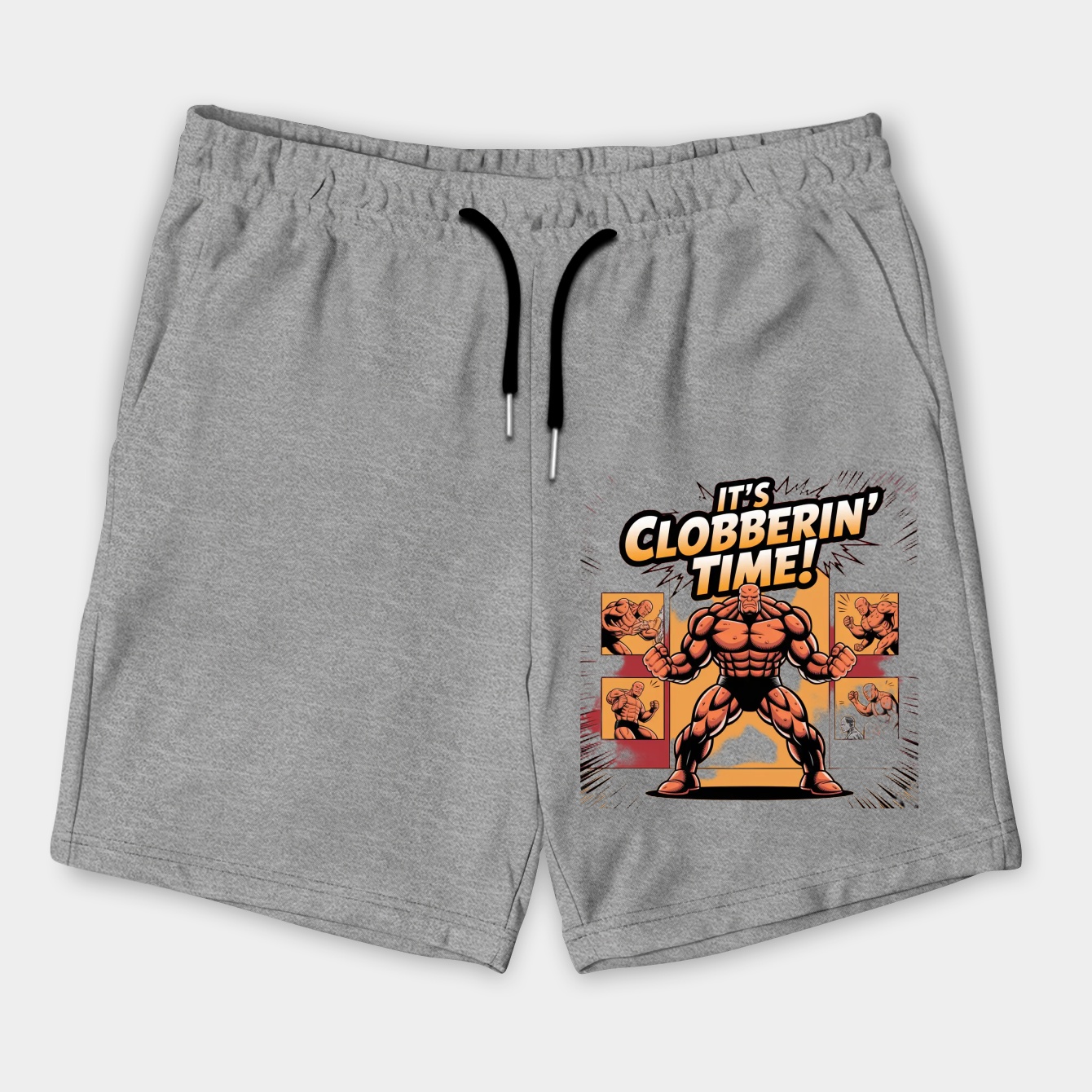 It's Clobberin' Time Men's Shorts
