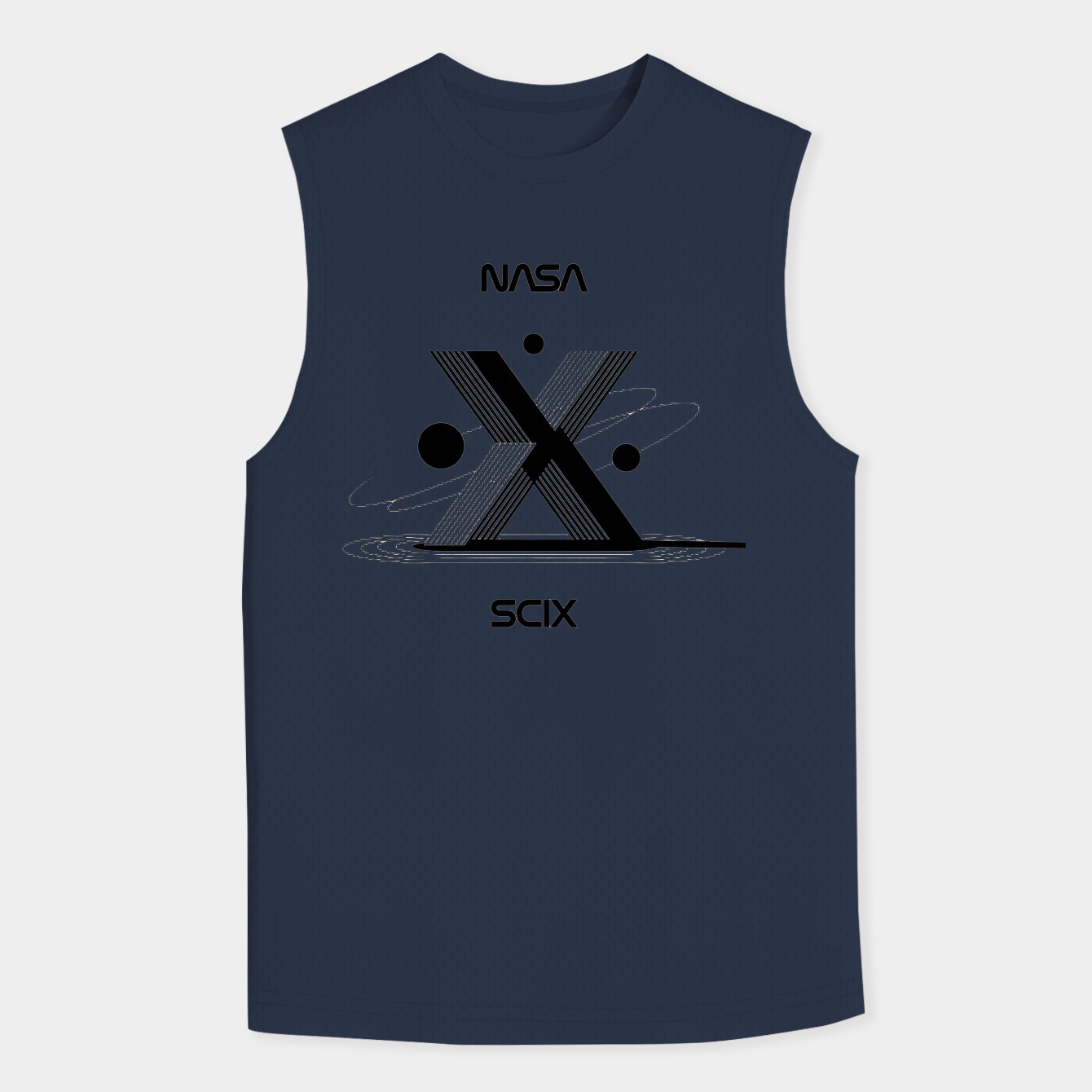 Vintage NASA Orbiting X Logo