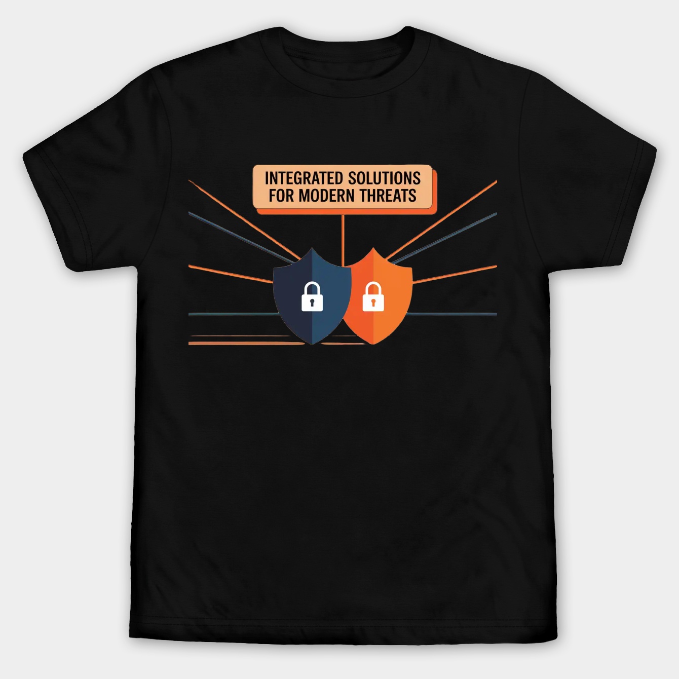 Integrated Security Shields Alliance Men's Big & Tall T-shirt