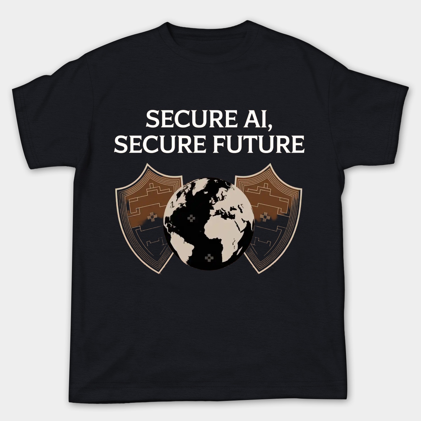 Secure AI, Secure Future Vintage Women's Plus Size T-shirt